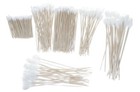 325pcs In Bag - 6      8    Assorted Cotton Swabs W wood Handle