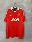 Manchester United Home Football Shirt 2010 - 2011 Nike Camiseta Mens Sz 2xl Ua1