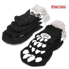 Puppy Socks For Small Dogs Non-slip Booties Pet Cat Paw Print Walking Shoes S-xl