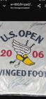 2006 U s  Open Winged Foot Multi-signed Official Golf Flag     Tiger Woods    