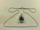 Vintage Thai Sitting Buddha Amulet And 20  Non-tarnish Necklace