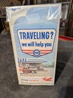 Vintage Original Pure Oil Company 1962 Alabama Paper Road Map In Sleeve