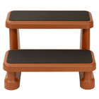 Aqua Select Soft Touch Anti-slip Spa Steps - Sequoia