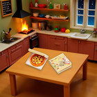Miniature Pizza Box Set  1 6 1 12 Dollhouse Food Model Set Doll House Furniture