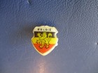 Belgique Belgium Vintage Pin Badge France Souvenir Travel Lapel Coat Of Arms
