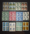 Greece Nice Starter Lot Of 24 Different Mnh Blocks Of 4 Nice Starter Lot   