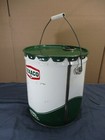 Vintage Texaco Oil Bucket Can Excellent Display Piece Oil   Gas Empty