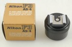  mint  Nikon As-4 Flash Unit Hot Shoe Gun Coupler For F3 Film Camera From Japan
