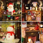 Christmas Wonderland Dollhouse Kit - Miniature Wizardi Roombox Kit F07m51-79-   
