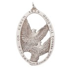 Wallace Peace Dove Sterling Silver Christmas Ornament 1976 Holiday Heirloom Gift