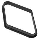 Gse Billiard Pool Ball 8 Ball Triangle 9 Ball Diamond Rack - Black Plastic