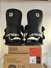 Union Ultra Snowboard Binding Medium Black Mens 24 25