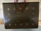 Korean Bandai  blanket Chest  With Ornate Brass Fish Lock And Metal Hardware