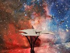 The Galactic Starport Romulan Enhanced Class Warbird Pla Model
