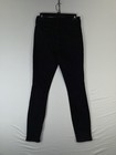 True Craft Jeans Womens 7 Black High Rise Skinny Stretch Denim Pants Casual