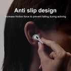6 Pairs Ear Cover For Airpods 4 anti Slip Skin Tips Accessories White