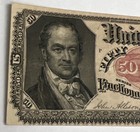 1875 50c Fifty Cents - 5th Issue Us Fractional Currency