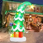 6 Ft Christmas Outdoor Inflatable Decorations  Blow Up Christmas Tree With Led 