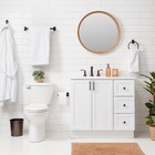 4pc Bath Hardware Set Oil Rubbed Bronze - Threshold  Includes Towel Ring