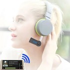 Mini 3 5mm Wireless Bluetooth Audio Car Receiver Adapter - Black
