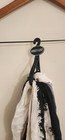 Infinity Loop Women s Black white Solid Fringe Infinity Scarf