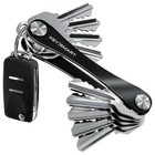 Keysmart Original Key Holder - Compact Key Organizer For Key 8 Keys Black