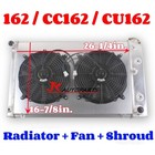 For 78-88 G-body Monte Carlo El Camino Regal Cutlass 3-row Radiator Shroud Fan