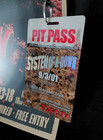 System Of A Down 25th Anniversary Poster With Riot Show Pass From La Pop Up