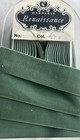 Vintage  1     Spring Moss Velvet Ribbon  3 Yards  Swiss Made  179 B40