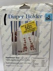 Wonderart Diaper Holder Stacker Sweetheart Bear 13 X 25 Cross Stitch Free Ship