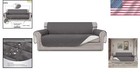 Versatile Water-resistant Couch Protector - Elegant Microfiber Reversible Cover