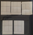 Australia  Gv  1935  Silver Jubilee 2d Plate Blocks  14 Blocks - All Are  Muh 
