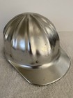 Vintage Aluminum Hard Hat W liner Superlite Fibre-metal Chester Pa  Usa Safety