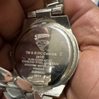 Accutime Superman Stainless Steel Wristwatch Dc Comics Sup8030