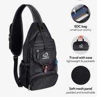 Waterfly Chest Bag Crossbody Sling Pack Packable Cycling Backpack For Hiking