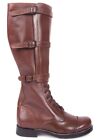 Ww2 Us M-1940 3-buckle Cavalry Boots  Handmade Leather Boot  5 To 15 All Sizes