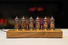 Nixie Tube Clock In14 Table Desk Retro Old Vintage Clock For Bedroom