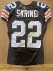 Rare Buster Skrine Fanatics Authentic Game Worn Jersey Cleveland Browns 2013