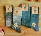 Alpaca Thermal Wool Socks For Women And Men - 2 Pairs - Thick Knitted