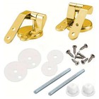 Robuste Goldene Wc-scharniere Mit Sicheren Und Verstellbaren Beschl  gen     L Z6d4