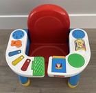 Fisher Price Laugh And Learn Smart Stages Chair Interactive Seat Music Vintage
