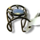 Free People Ariana Ost Antique Bronze Caged Moon Stone Ring Witchy Bohemian Nwt