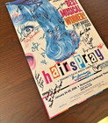 Broadway Hairspray Aaron Tveit Signed Poster Window Card  Entire Cast   Playbill