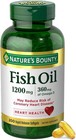 3pk Nature s Bounty 200 Pack Fish Oil 1200 Mg Supplements Heart Health Bb  10 27