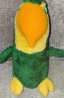 Vintage Animal Fair Green Parrot Bird 12    Plush Stuffed Animal Foam Fill