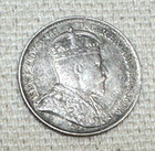 1909 Canada 5 Cents Pointed Leaves Variety    Edward Vii Sterling Silver Foreign