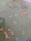 Dr  Seuss Fitted Crib Sheet 100  Cotton Green