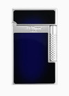 S t  Dupont Blue Lacquer Legrand Lighter Dual Soft Flame   Torch C23013  Nib