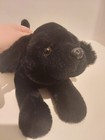 Fao Schwarz Black Lab Dog Plush Puppy Laying 13    Floppy Soft Adopt A Pet Lovey