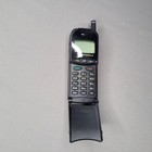 Vintage Motorola Flip Cell Phone Model 171449 Black 90s Retro Mobile Part Repair